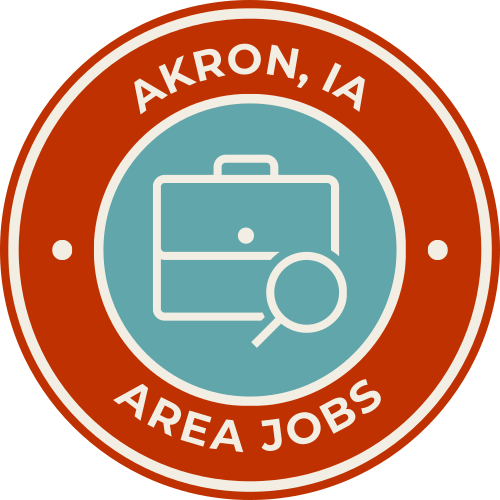 AKRON, IA AREA JOBS logo
